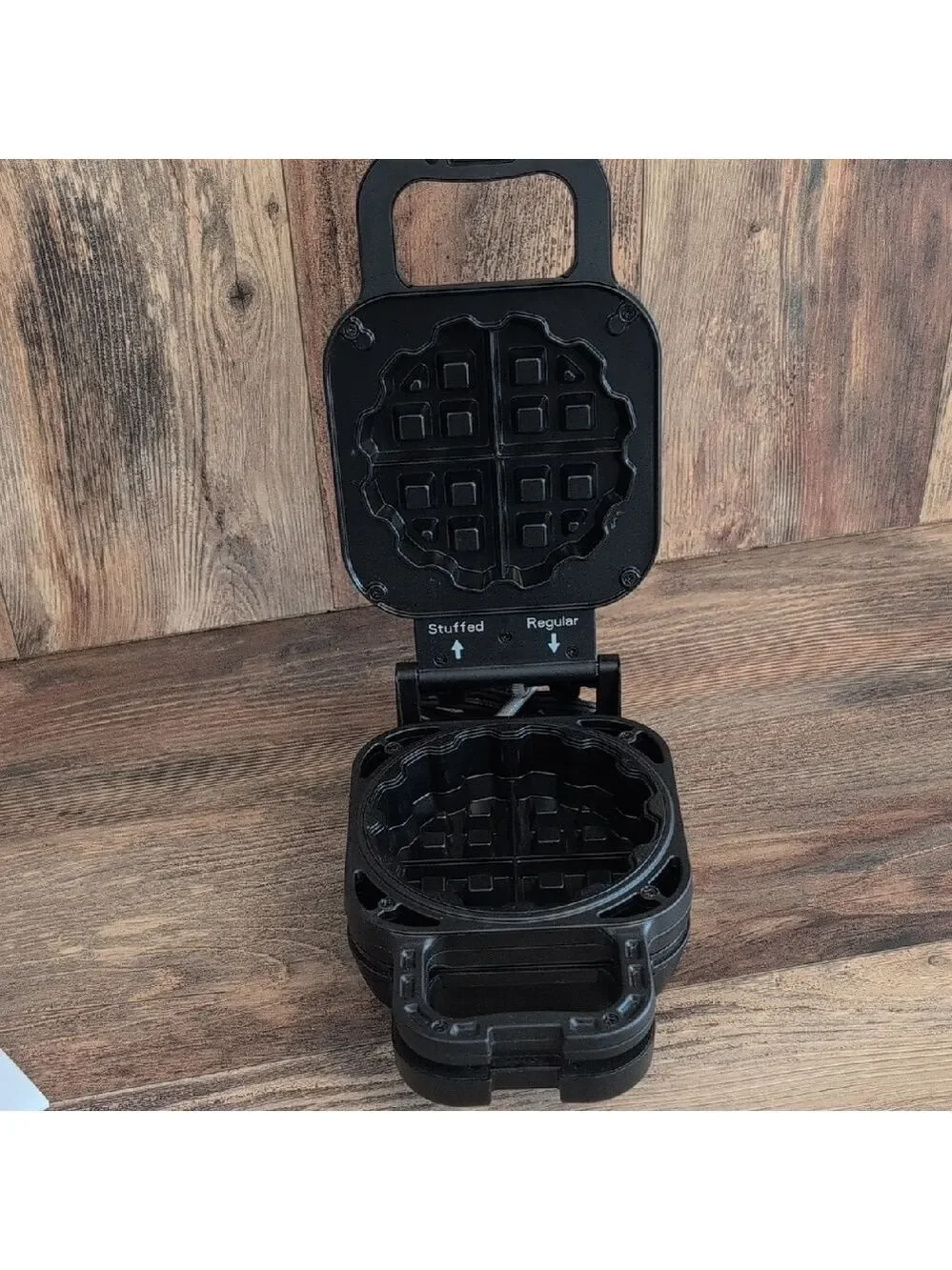 Kitchen HQ Belgian Style & Stuffed Waffle Maker 22952A1 HSN